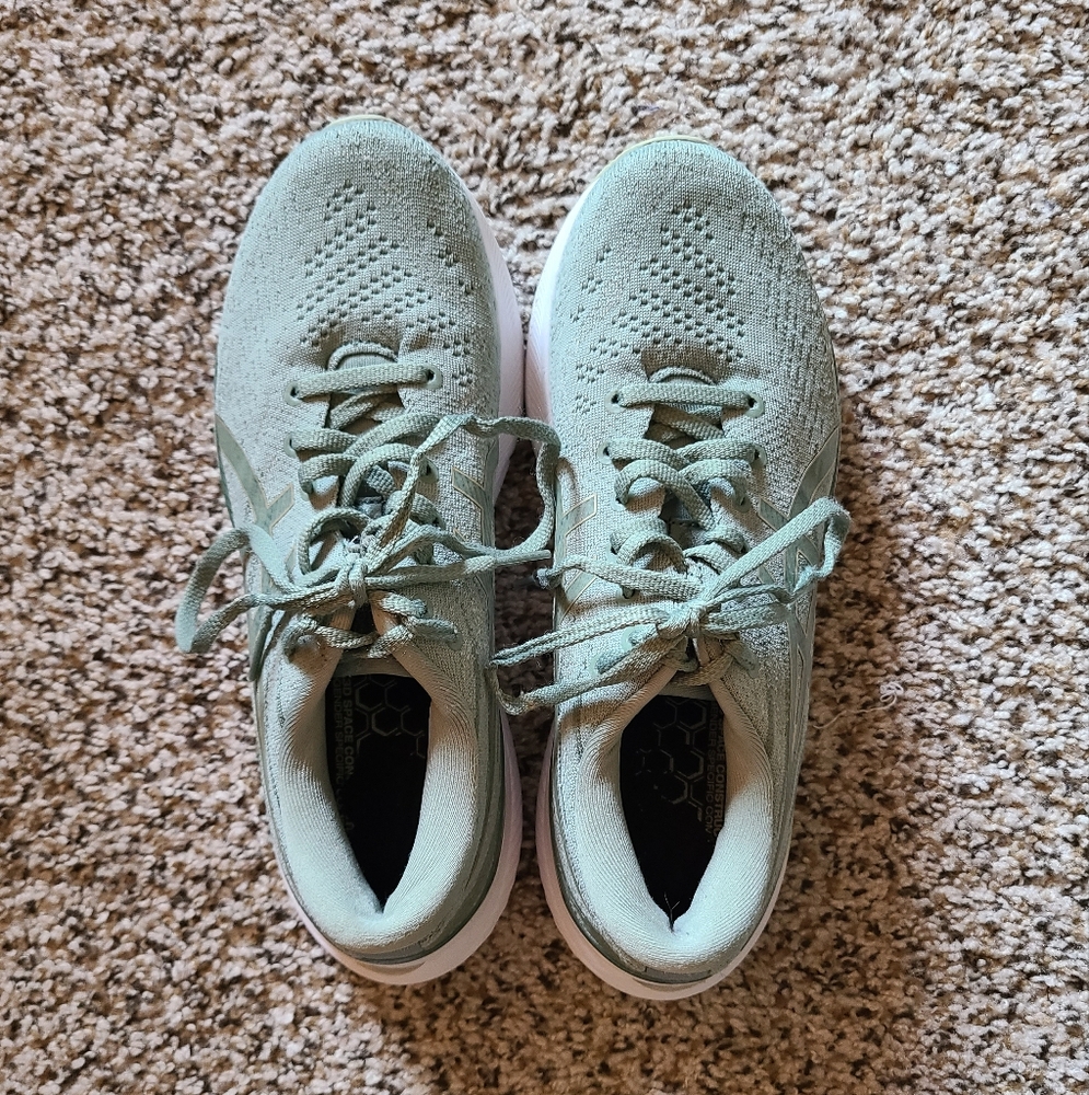 Asics Sage Green Running Sneaker